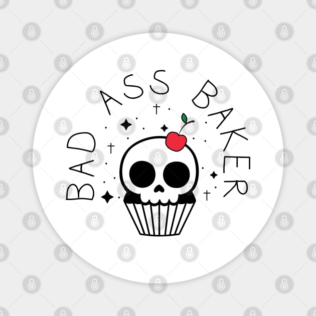 Bad Ass Baker Magnet by BasicBeach